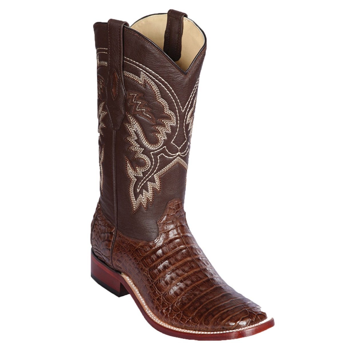 Botas de Cocodrilo Caiman Panza Horma Amplia