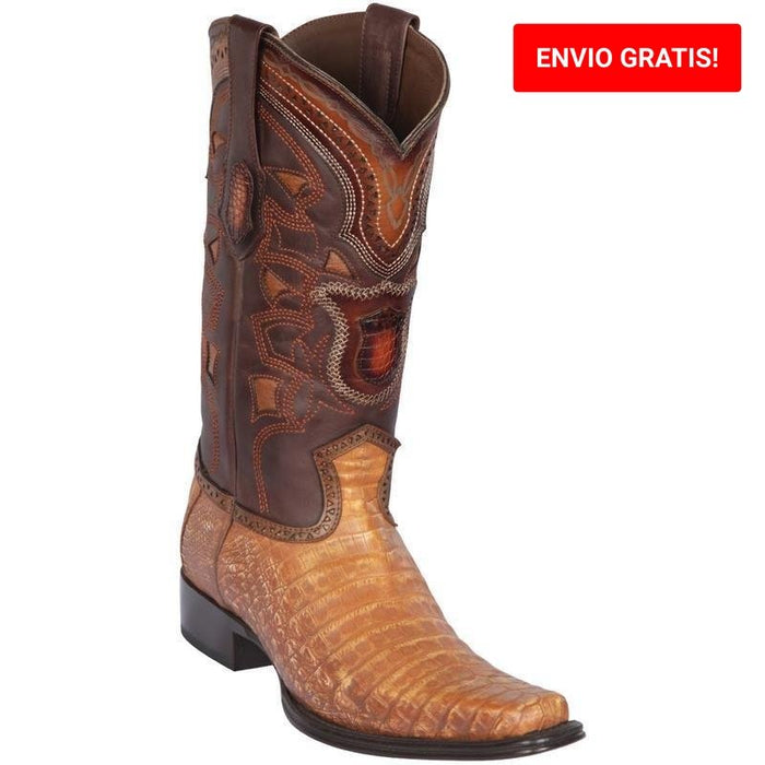 Botas de Cocodrilo Caiman Panza Horma Europea LAB