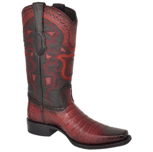 Botas de Cocodrilo Caiman Panza Horma Europea LAB