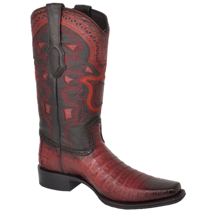 Botas de Cocodrilo Caiman Panza Horma Europea LAB