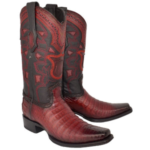 Botas de Cocodrilo Caiman Panza Horma Europea LAB
