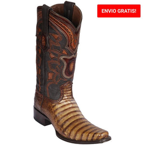 Botas de Cocodrilo Caiman Panza Horma Europea LAB