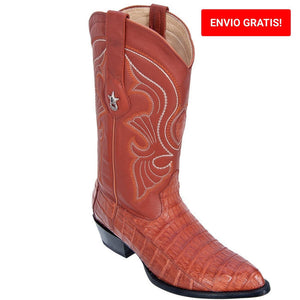 Botas de Cocodrilo Caiman Panza Horma Puntal LAB