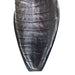 Botas de Cocodrilo Caiman Panza Punta Recortada Black Cherry