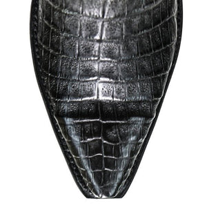 Botas de Cocodrilo Caiman Panza Punta Recortada LAB