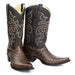 Botas de Cocodrilo Caiman Panza Punta Recortada