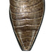 Botas de Cocodrilo Caiman Panza Punta Recortada