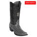 Botas de Cocodrilo Caiman Panza Punta Recortada LAB
