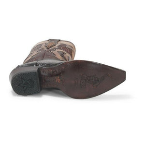 Botas de Cocodrilo Caiman Panza Punta Recortada