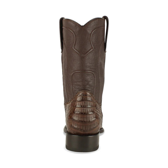 Botas de Cocodrilo Caiman Panza Roper Color Cafe LAB - Image 4