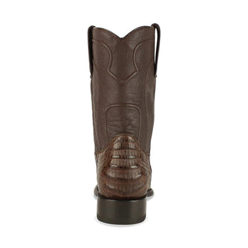 Botas de Cocodrilo Caiman Panza Roper Color Cafe LAB - Image 4