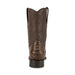 Botas de Cocodrilo Caiman Panza Roper Color Cafe LAB