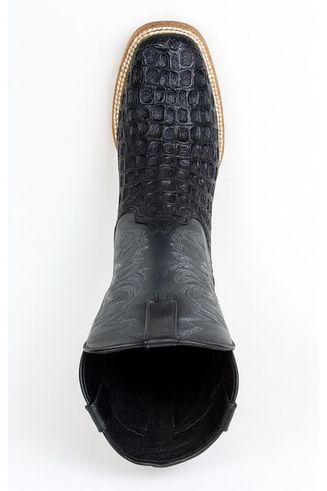 Botas de Cocodrilo Grabado Horma Rodeo Cuadrada