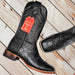 Botas de Cocodrilo Grabado Horma Rodeo Cuadrada