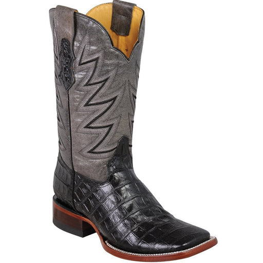 Botas de Cocodrilo Grabado Horma Rodeo Cuadrada