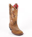 Botas de Cuero con Flores para Mujer en Horma Rodeo