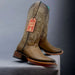 Botas de Cuero con Flores para Mujer en Horma Rodeo