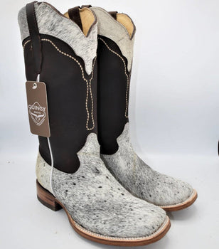 Botas de Cuero con Pelo de Vaca para Mujer en Horma Rodeo - Image 6