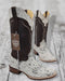 Botas de Cuero con Pelo de Vaca para Mujer en Horma Rodeo