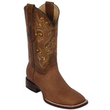 Botas de Cuero Crazy Original Horma Rodeo Cuadrada