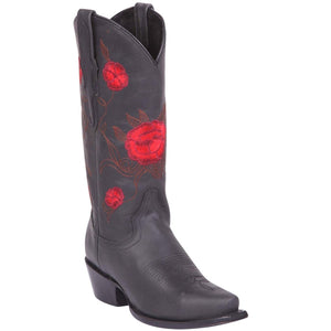 Botas de Cuero Crazy Original para Mujer en Horma Clasica GEN-41908