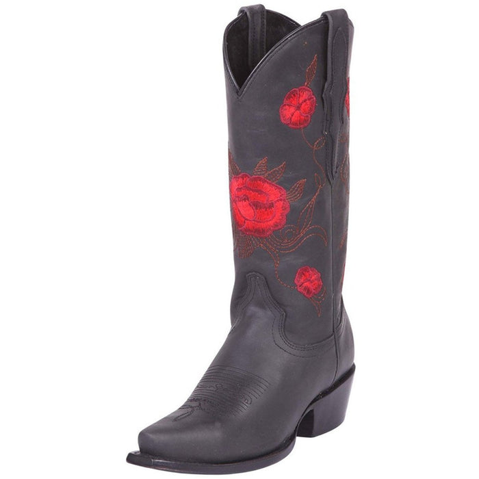 Botas de Cuero Crazy Original para Mujer en Horma Clasica GEN-41908 - Image 2