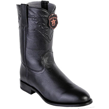 Botas de Cuero de Alce Original con Horma Estilo Roper LAB