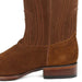 Botas de Cuero Gamuza Original en Horma Roper Color Cognac