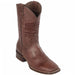 Botas de Cuero Grasso Bandera USA Horma Rodeo Cuadrada