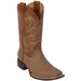 Botas de Cuero Grasso Original Horma Rodeo Cuadrada