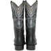 Botas de Cuero Grisly Original Horma Europea Cuadrada Negro LAB-762705