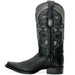 Botas de Cuero Grisly Original Horma Europea Cuadrada Negro