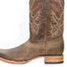Botas de Cuero Horma Rodeo Cuadrada Color Miel LAB