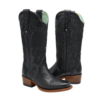 Laredo Men's Monty Snake Print Leather J-Toe Boots - Image 2
