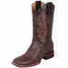 Botas de Cuero Original Horma Rodeo Cuadrada Chocolate