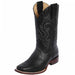 Botas de Cuero Original Horma Rodeo Cuadrada Negro