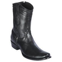 Botas de Cuero Pull Up Corta Horma Dubai LAB