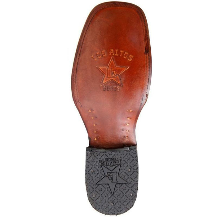 Botas de Cuero Pull Up Horma Ranchera Cuadrada LAB