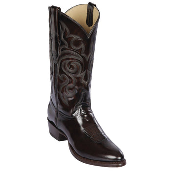 Botas de Cuero Vaqueras con Acabado Camaleon LAB-654207