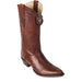 Botas de Cuero Vaqueras con Horma Recortada Pull Up