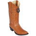 Botas de Cuero Vaqueras con Horma Recortada Pull Up
