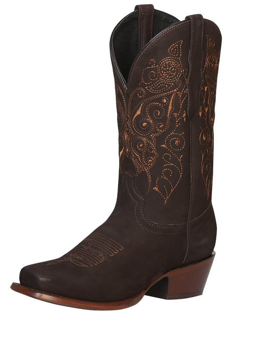 Botas de Gamuza Original para Mujer en Horma Rodeo GEN-122489
