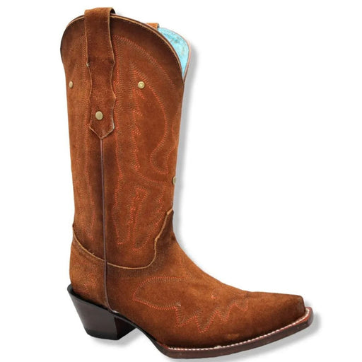Botas de Gamuza Original para Mujer en Punta Recortada Shedron