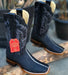 Botas de Mantarraya PC Grabada Horma Rodeo Cuadrada