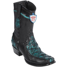 Botas de Pescado Pirarucu con Venado Cortas Horma Dubai