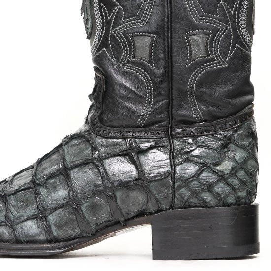 Botas de Pescado Pirarucu Original en Horma Europea Cuadrada LAB