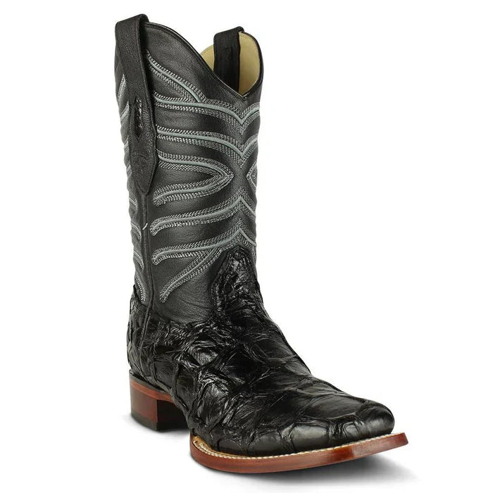 Botas de Pescado Pirarucu Original en Horma Rodeo Cuadrada LAB - Image 6