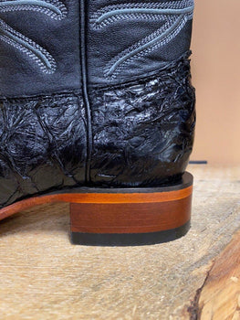 Botas de Pescado Pirarucu Original en Horma Rodeo Cuadrada - Image 9