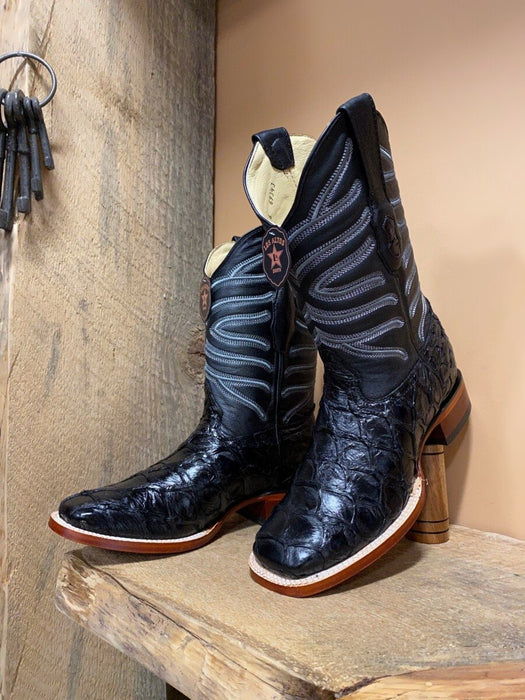 Botas de Pescado Pirarucu Original en Horma Rodeo Cuadrada - Image 10