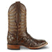 Botas de Pescado Pirarucu Original en Horma Rodeo Cuadrada